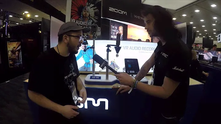 New Zoom H3-VR 360 Microphone and Recorder for Virtual Reality - NAMM 2019